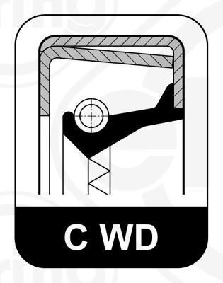 ELRING Wellendichtring, Differential